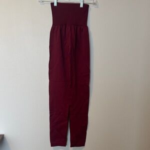 NWT Nikibiki Burgundy Leggings